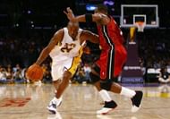 Miami Heat v Los Angeles Lakers